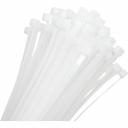 Стяжка MGF нейлоновая, 4,6х250, белая, 100 шт. 1-202-9-1-46-250 - универсальное крепежное средство, которое нашло свое применение в очень многих сферах коммерческого и частного использования. Основное назначение – крепление кабелей, проводов и гибких воздуховодов небольшого диаметра. Конструкционно пластиковые стяжки MGF представляют собой литые изделия, состоящие из ленты с зауженным хвостиком на одном конце и неразъемным замком с односторонним ходом на другом. Лента пластикового хомута с внутренней стороны имеет гладкую поверхность, с внешней покрыта насечками, которые в совокупности с механизмом замка дают пошаговое затягивание и блокирование обратного хода. Таким образом смонтированные стяжки становятся неоткрывающимися и одноразовыми: демонтировать и использовать их повторно не получится. Изготавливаются кабельные хомуты MGF из высокопрочного нейлона 6.6 – полиамида, устойчивого к агрессивному воздействию внешней среды, будь то ультрафиолет, растворитель или смазка. Материал обладает крайне небольшим весом, гибкостью, надежностью и огнестойкостью, в соответствии со стандартом UL94V2 (самогашение за полминуты после удаления пламени). Стандартные нейлоновые стяжки могут эксплуатироваться в широком температурном режиме: от -40? до +85?C. Непосредственно саму инсталляцию рекомендуется осуществлять при плюсовой температуре, дабы избежать возможного повреждения материала при сгибе.