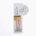 Хомут стальной 7.9х300мм, d пучка max 82мм, нагрузка 120кг, серый, SSCTE79-300 (25шт в упак), цена за 1 уп