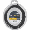 Термоусадочная трубка IEK ТТУ нг-ls 2/1 черная (2м/упак) UDR12-002-001-002-K02-T