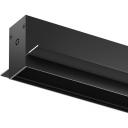 Встраиваемый шинопровод под гипсокартон однофазный 220V Denkirs SMART HIDE TR2013-BK (3 метра)