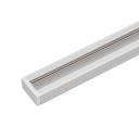 Аксессуары для трековых систем PTR / PTR P 1M-WH Шинопровод белый (пластик) 1м Jazzway (5051973), цена за 1 шт.