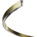 Шинопровод накладной/подвесной модульный магнитный 24V круглый из полукругов 1800мм Flarity латунь Maytoni Technical Busbar trunkings Flarity TRX154-2SR-D1800-BS