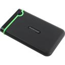 Носитель информации Transcend Portable HDD 2Tb StoreJet TS2TSJ25M3S USB 3.0, 2.5", black-green