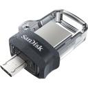 USB Flash накопитель 256GB SanDisk Ultra Dual Drive m3.0 (SDDD3-256G-G46) USB 3.0 + microUSB (OTG) Черный