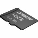 Карты Micro SecureDigital Digma Micro SecureDigital 128GB CARD30 V30 + adapter [DGFCA128A03]
