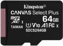 Карта памяти microSDXC UHS-I U1 KINGSTON Canvas Select Plus на 64 ГБ (SDCS2/64GBSP)