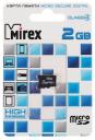 Карта памяти Mirex Micro SDHC 13612-MCROSD02 2GB