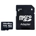 Карта памяти OltraMax microSDHC 16 ГБ Class 10, V10, A1, UHS-I U1, адаптер на SD, 1 шт., черный
