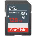 Карта памяти SanDisk SDXC 128 ГБ Class 10, V10, UHS-I, R 100 МБ/с, RU, 1 шт., разноцветный