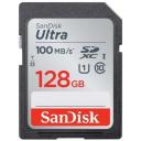 Карты SecureDigital Sandisk SecureDigital 128GB SDHC Class10 () [SDSDUNR-128G-GN3IN]