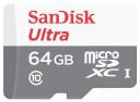 Карта памяти Micro SD SanDisk Ultra 64GB Class10 80MB/s (SDSQUNR-064G-GN3MN)