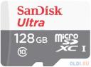 Флеш карта microSDHC 128Gb Class10 Sandisk SDSQUNR-128G-GN6MN Ultra Light w/o adapter