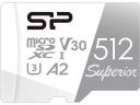 Flash Card Silicon Power Флеш карта microSDXC 512GB Superior + adapter [SP512GBSTXDA2V20SP]