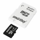 micro SDXC карта памяти Smartbuy 256GB Advanced Class 10/U3/V30/A1; R/W up to 90/55 (с адаптером SD), цена за 1 шт