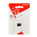 Карта памяти SmartBuy Micro SDHC 32Гб microSD, 32 Гб, SDHC, класс 10 6711954