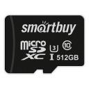 Карта памяти SDXC Micro Smartbuy SB512GBSDCL10U3-01
