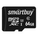 Карта памяти SDXC Micro Smartbuy SB64GBSDU1A-AD