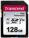 Флеш-накопитель Transcend Карта памяти Transcend 128GB SD Card UHS-I U3 A2