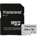 Карта памяти Transcend micro SDXC 256Gb 300S UHS-I U3 V30 A1 + ADP (90/45 Mb/s)