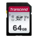 Карта памяти SDXC Transcend 64GB (TS64GSDC300S)