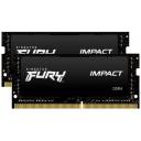 Оперативная память Kingston FURY Impact 32 ГБ (16 ГБ x 2 шт.) DDR4 3200 МГц SODIMM CL20 черный KF432S20IBK2/32