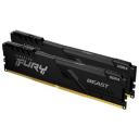Оперативная память Kingston FURY Beast 64 ГБ (32 ГБ x 2 шт.) DDR4 3600 МГц DIMM CL18 черный KF436C18BBK2/64