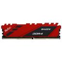 Оперативная память Netac Shadow 8 ГБ DDR4 3200 МГц DIMM CL16 красный Ntsdd4p32sp-08r