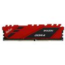 Оперативная память Netac Shadow 16 ГБ DDR4 3200 МГц DIMM CL16 красный NTSDD4P32SP-16R