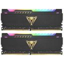Оперативная память Patriot Memory VIPER STEEL RGB 32 ГБ (16 ГБ x 2 шт.) DDR4 3200 МГц DIMM CL20 черный PVSR432G320C8K