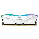 Оперативная память Team Group T-FORCE Delta RGB 32 ГБ (16 ГБ x 2 шт.) DDR5 6000 МГц DIMM CL38 белый FF4D532G6000HC38ADC01