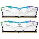 Модуль памяти Team Group 32GB DDR5 7200 DIMM T-FORCE DELTA RGB White Gaming Memory ( FF4D532G7200HC34ADC01)