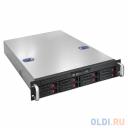 Exegate EX281289RUS Серверный корпус ExeGate Pro 2U550-HS08 <RM 19", высота 2U, глуб 550, БП 1U-500ADS, 8xHotSwap, USB>