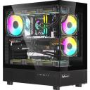 Корпус ATX Formula Crystal Z8 Cosmic, Midi-Tower, без БП, черный [crystal z8 b cos]