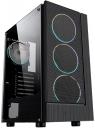 Компьютерный корпус Корпус ATX Formula F-33RGB, Midi-Tower, без БП, черный (F-33RGB)