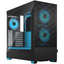 Компьютерный корпус Fractal Design Pop Air RGB черный/голубой