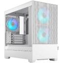 Компьютерный корпус Fractal Design Pop Mini Air RGB TG Clear Tint White (FD-C-POR1M-01)