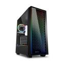 Корпус компьютерный Sharkoon RGB LIT 200 Black