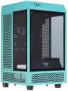Корпус mini-ITX Thermaltake The Tower 100 Turquoise CA-1R3-00SBWN-00 бирюзовый, без БП, боковая панель из закаленного стекла, USB Type-C, 2*USB 3.2, a