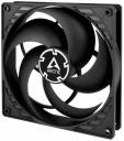 Вентилятор для корпуса ARCTIC P14 PWM PST ACFAN00138A 140x140x27mm, 200-1700rpm, 72.8 CFM, 4-pin PWM, black/black, value pack (5pc)