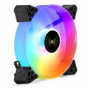 Дополнительная техническая информация: Тип вентилятора, для корпуса Управление скоростью вращения вентилятора (PWM), да Уровень шума, 25-33Дб Подсветка, ARGB Условия эксплуатации, температура от -10 до +70 °С / влажность 20-80% Условия хранения, температура от -20 до +80 °С / влажность: 20-60% Внимание! Необходим контроллер арт.EX295975RUS, приобретается отдельно.