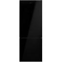 Двухкамерный холодильник Korting KNFC 71928 GN No frost, черный