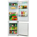 Встраиваемый двухкамерный холодильник LEX RBI 201 NF No frost, белый