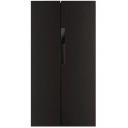 Холодильник Side-by-Side Maunfeld MFF191NFSB No frost, черный