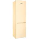 Двухкамерный холодильник NordFrost NRB 164NF Me No frost, бежевый