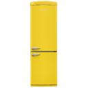 Двухкамерный холодильник Schaub Lorenz SLU S335T4E No frost, желтый