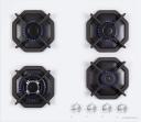 Варочная панель газовая Maunfeld EGHG.64.23CW\G, белый