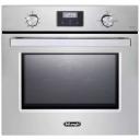 Многофункциональный электрический духовой шкаф DeLonghi plm 9 xlx 2 rus, 60 см, серебристый, конвекция, гриль, booster, телескопические направляющие, 3 стек К000000000130