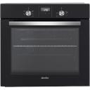 Электрический духовой шкаф Simfer B6EB56016 59 см, 58 л, гриль и конвекция, черный