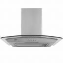 Купольная вытяжка ORE Glasset 50L, цвет корпуса серебристый, цвет окантовки/панели стекло
