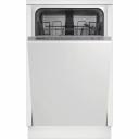 Встраиваемая посудомоечная машина Hotpoint HIS 1B69WS, узкая, 45см, 10 комплектов, белый